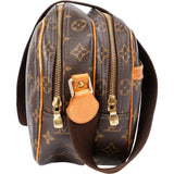 Louis Vuitton Canvas Monogram Reporter PM Crossbody Bag