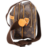 Louis Vuitton Canvas Monogram Reporter PM Crossbody Bag