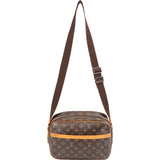 Louis Vuitton Canvas Monogram Reporter PM Crossbody Bag