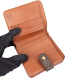 Louis Vuitton Canvas Monogram Clip Wallet