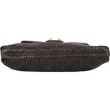 Louis Vuitton Brown Leather Monogram Motard Shoulder Bag