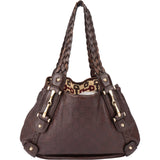Gucci GG Leather Monogram Pelham Handbag