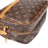 Louis Vuitton Canvas Monogram Reporter PM Crossbody Bag