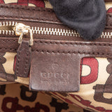 Gucci GG Leather Monogram Pelham Handbag