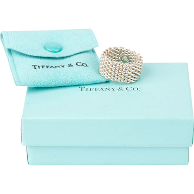 Tiffany & Co. 925 Sterling Silver Somerset Ring