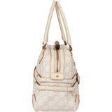 Gucci GG Leather Monogram Horsebit Handbag