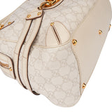 Gucci GG Leather Monogram Horsebit Handbag
