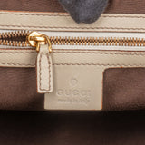 Gucci GG Leather Monogram Horsebit Handbag