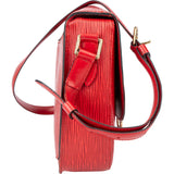 Louis Vuitton Rouge Epi Leather Saint Cloud GM Crossbody Bag