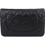 Chanel Quilted Caviar Leather Wallet On Chain Crossbody Bag