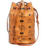 MCM Visetos Monogram Bucket Crossbody Bag