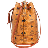 MCM Visetos Monogram Bucket Crossbody Bag