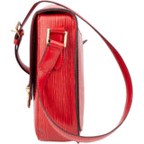 Louis Vuitton Rouge Epi Leather Saint Cloud GM Crossbody Bag