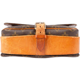 Louis Viitton Canvas Monogram Cartouchiere MM Crossbody Bag