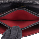 Chanel Quilted Lambskin 24K Gold Single Flap Shoulder Bag