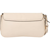 Gucci White Leather GG Soho Crossbody Bag
