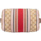 Gucci GG Monogram Sherry Line Boston Handbag