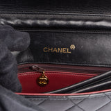 Chanel Quilted Lambskin 24K Gold Single Flap Shoulder Bag