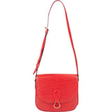 Louis Vuitton Rouge Epi Leather Saint Cloud GM Crossbody Bag