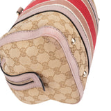 Gucci GG Monogram Sherry Line Boston Handbag