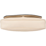 Gucci White Leather GG Soho Crossbody Bag