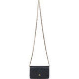 Chanel Quilted Caviar Leather Wallet On Chain Crossbody Bag