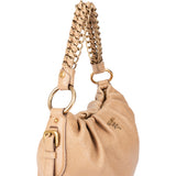Prada Cervo Lux Leather Chain Handbag