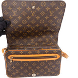 Louis Vuitton Canvas Monogram Saint Germain GM Crossbody Bag