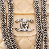 Chanel Quilted Lambskin Single Flap Shoulder Bag