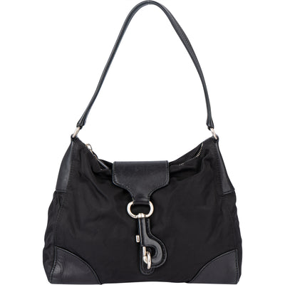 Prada Nylon Snap Link Shoulder Bag - vintageandkickz