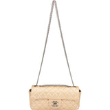 Chanel Quilted Lambskin Single Flap Shoulder Bag