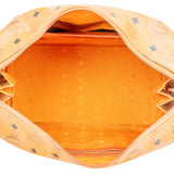 MCM Visetos Monogram Boston Handbag