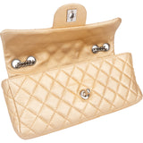 Chanel Quilted Lambskin Single Flap Shoulder Bag