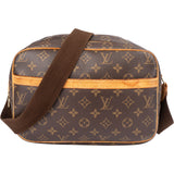 Louis Vuitton Canvas Monogram Reporter PM Crossbody Bag
