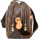 Louis Vuitton Canvas Monogram Reporter PM Crossbody Bag