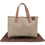 Gucci Canvas GG Monogram Sherry Line Handbag