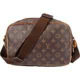 Louis Vuitton Canvas Monogram Reporter PM Crossbody Bag