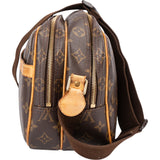 Louis Vuitton Canvas Monogram Reporter PM Crossbody Bag