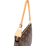 Louis Vuitton Canvas Monogram Pochette Accessoire Handbag