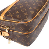 Louis Vuitton Canvas Monogram Reporter PM Crossbody Bag
