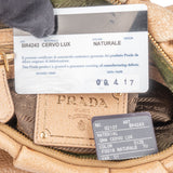 Prada Cervo Lux Leather Chain Handbag