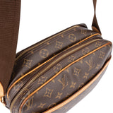 Louis Vuitton Canvas Monogram Reporter PM Crossbody Bag