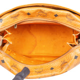 MCM Visetos Monogram Boston Handbag