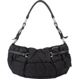 Prada Black Nylon Puffer Shoulder Bag