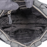 Prada Black Nylon Puffer Shoulder Bag