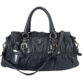 Prada Quilted Leather City Handbag