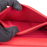 Chanel Multicolor Lambskin Single Flap Wallet On Chain Crossbody Bag