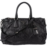 Prada Black Series Nappa Antique Vitello Handbag