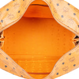 MCM Visetos Monogram Boston Handbag