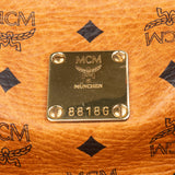 MCM Visetos Monogram Boston Handbag